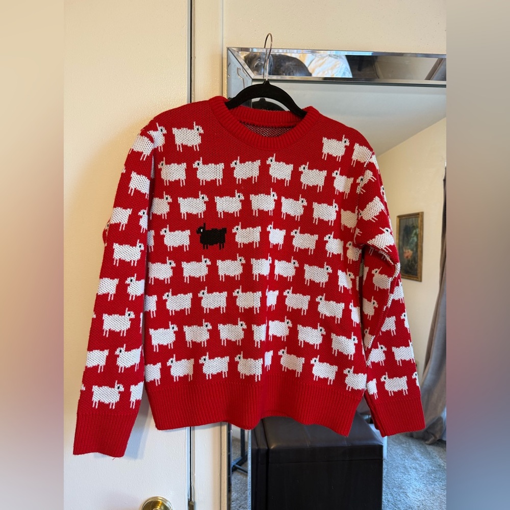 Princess Diana Black Sheep Sweater